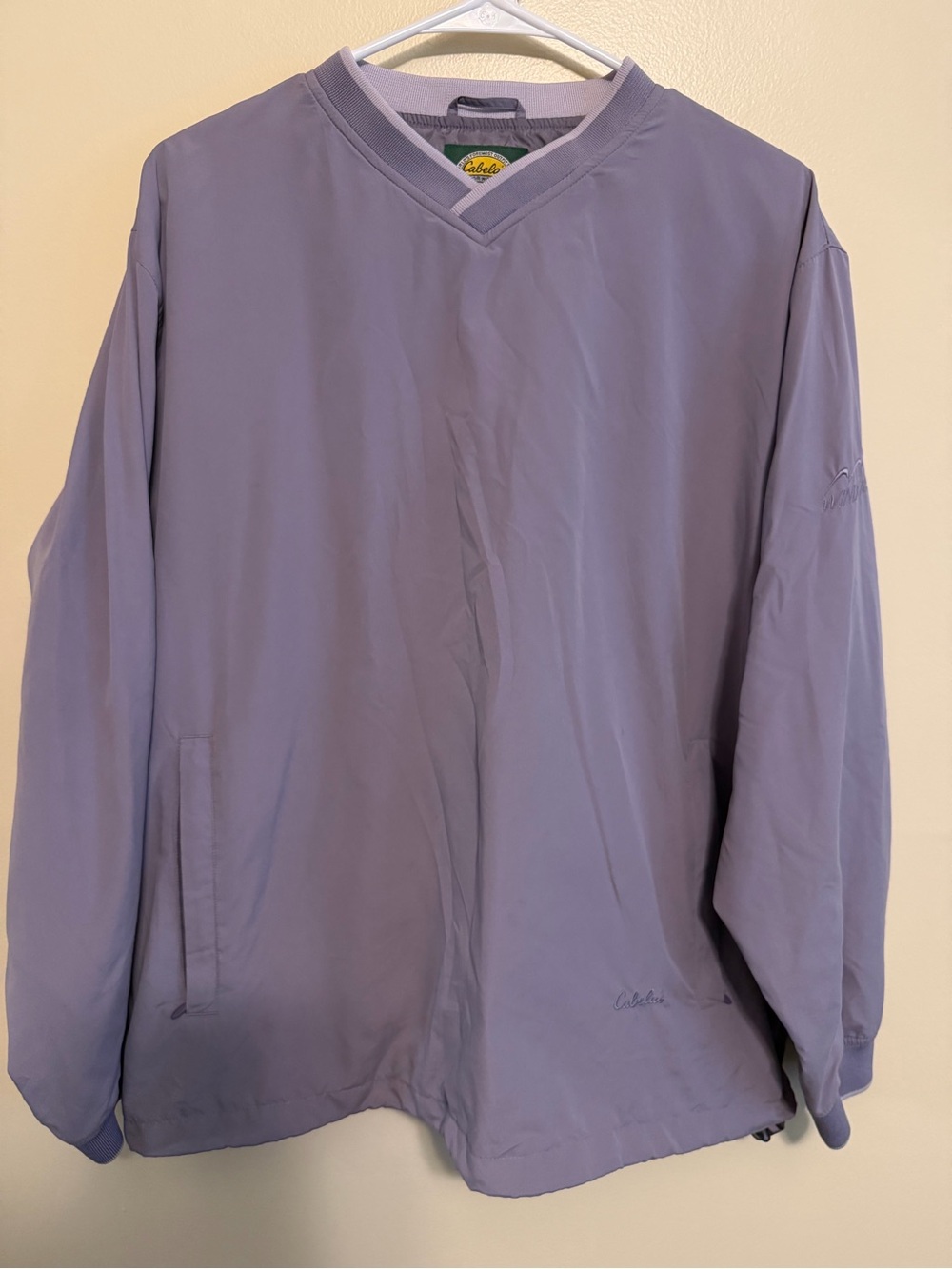 Cabela's Men's Light Purple V-Neck Pullover